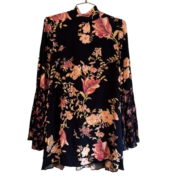 Free People Tate Tunic/Mini Dress in Midnight Combo sz XS NWT - Picture 2 of 11